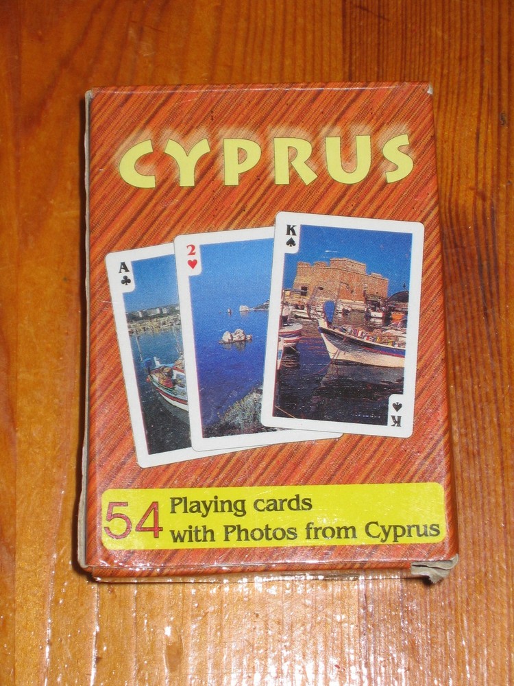Cyprus 54 Playing Cards from Cyprus