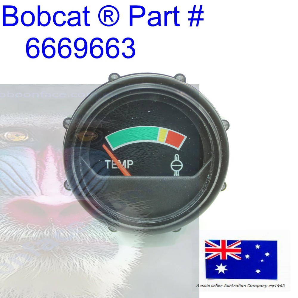 for Bobcat Engine Coolant water Temperature Gauge Dash instrument panel 6669663