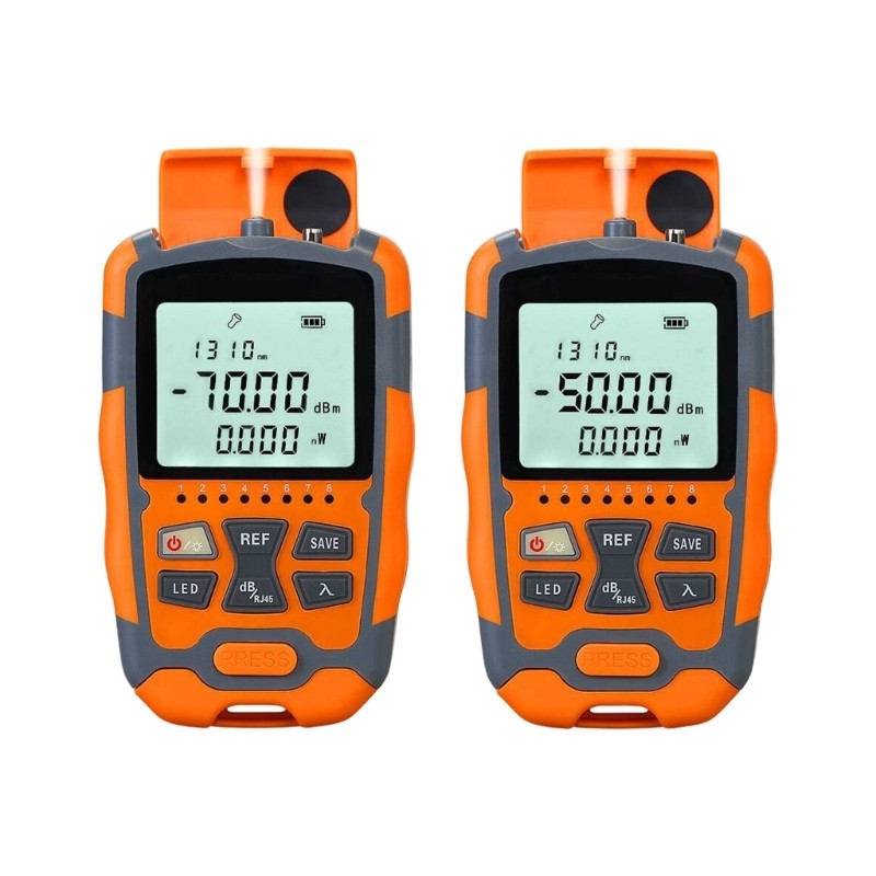 Multifunction Networking Maintenance Tool Opticals Power Meter Light Source Size