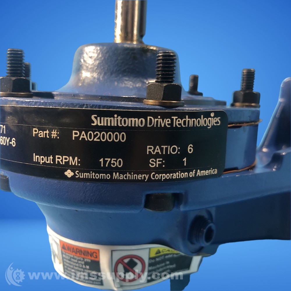 Sumitomo PA020000 Foot Mount Reducer FNIP