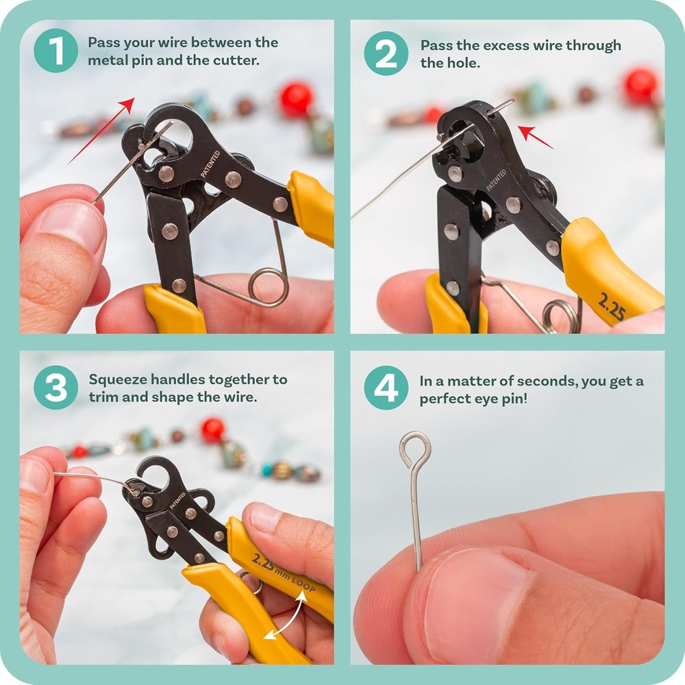 Beadsmith One-Step Pocket pliers combo set – 3 pieces