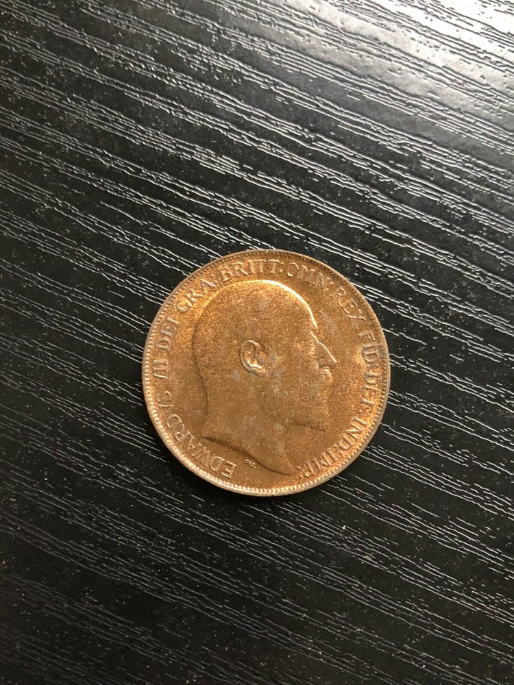 1908 Edward VII Penny