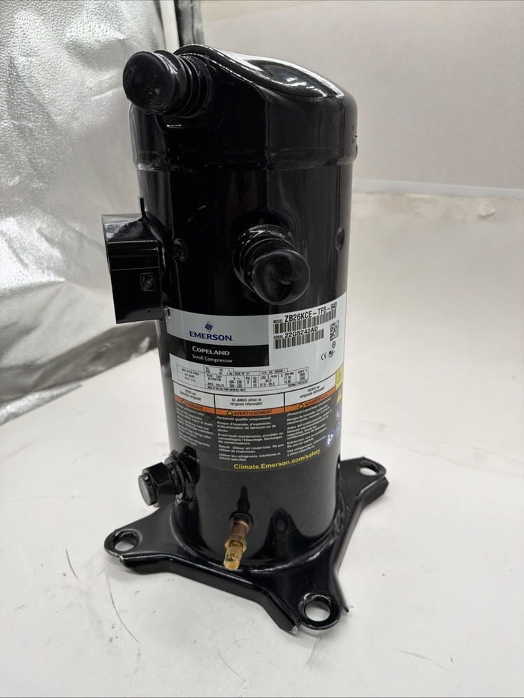 COPELAND SCROLL EMERSON COMPRESSOR ZB76KCE-TF5-940