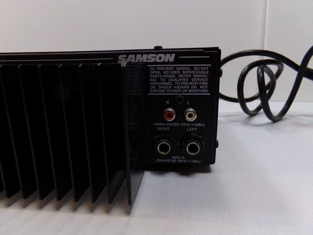 Samson Servo 260 Studio Power Amplifier 130W Stereo