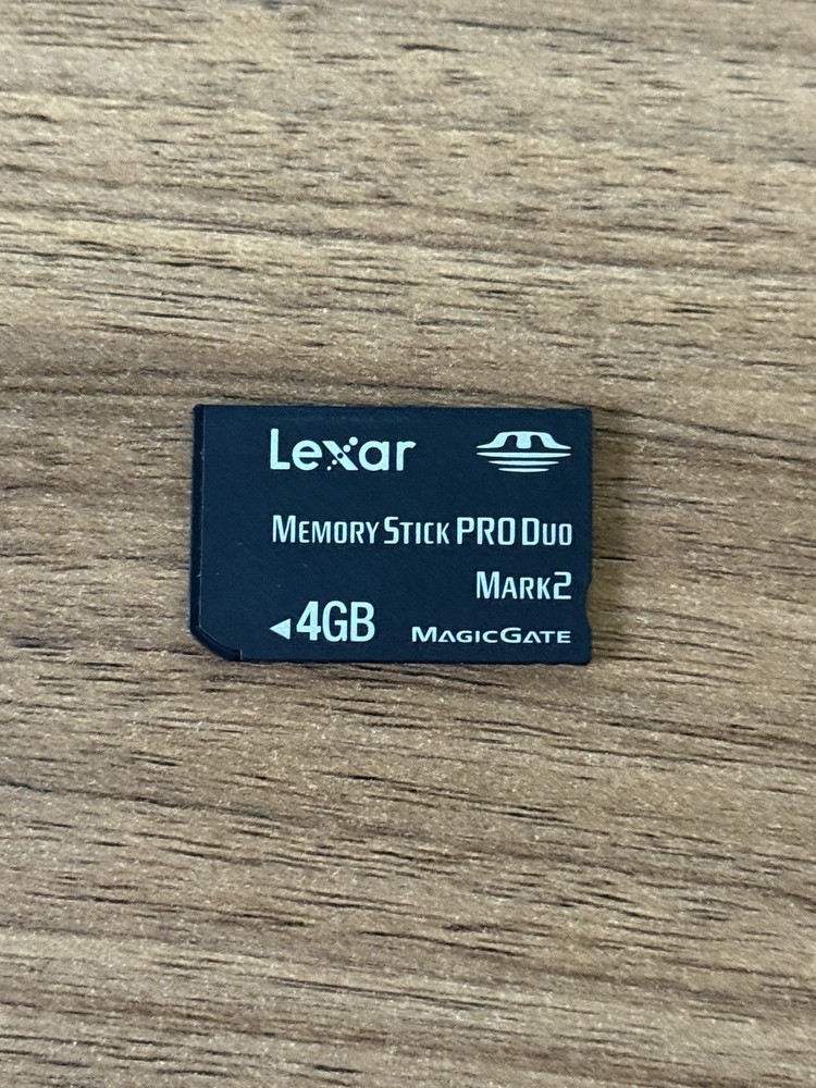 Lexar 4GB Memory Stick Pro Duo Magic Gate Memory card