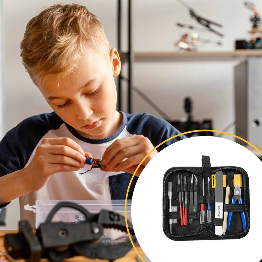 14PCS Gundam Model Tools Kit Modeler Basic Tools Craft Set For Gundam Car Model