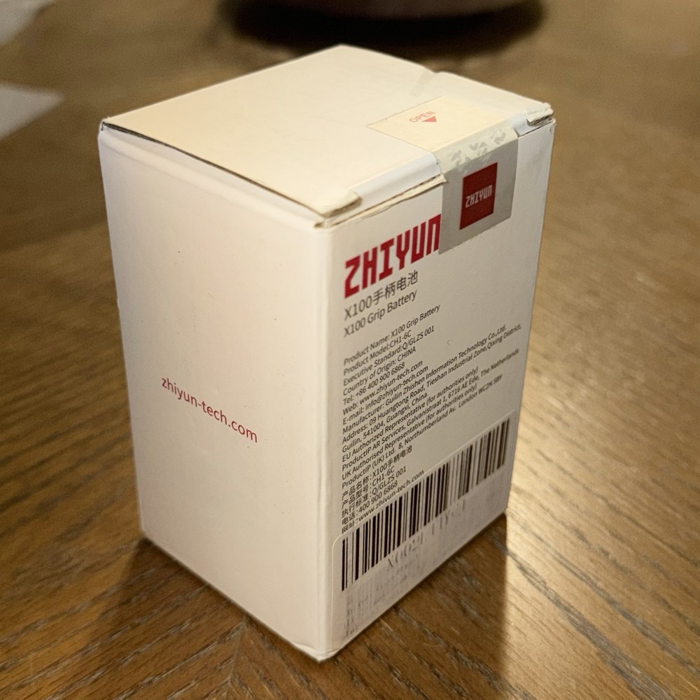 Zhinyun 100x Grip Battery