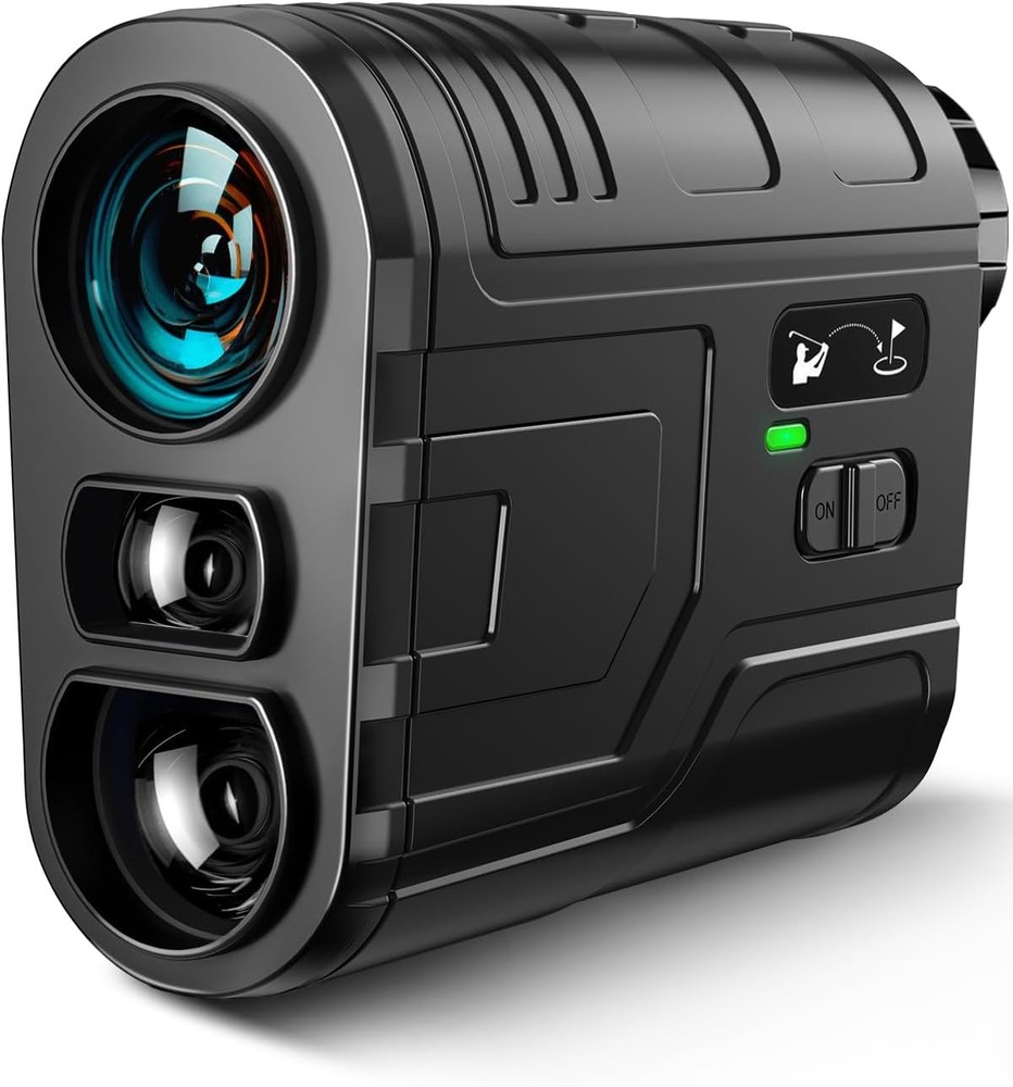 Golf Rangefinder Slope 7X Flag Lock Rechargeable Compact