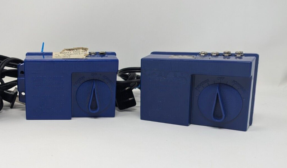 2 Life-Like HO Train Transformer 390-J DC Track + AC Accessory Tested Working