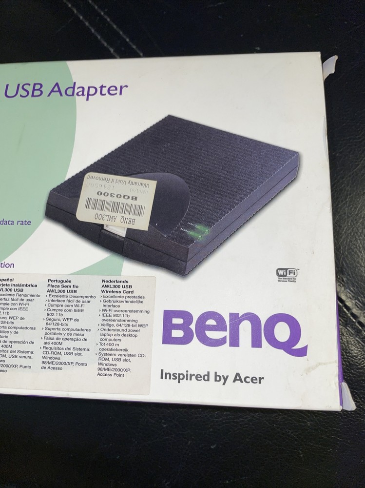 Benq Wireless Lab USB Adapter AWL300