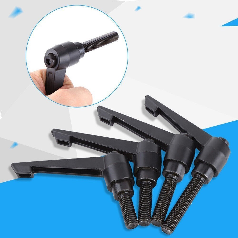 M10 Clamping Lever Machinery Adjustable Handle Locking Male Thread Knob