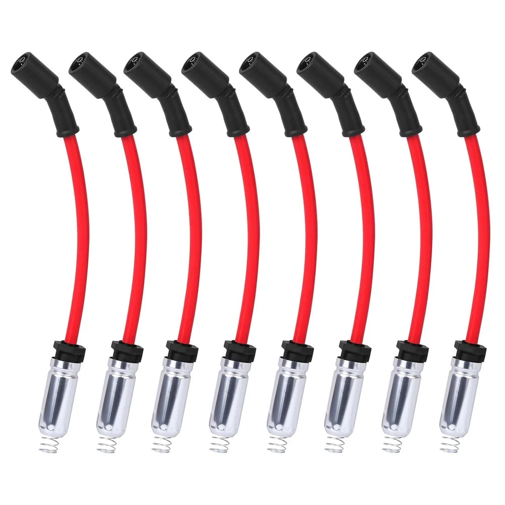High Performance Spark Plug Ignition Wires Set Fit for 2000-2021 Chevy Silverado