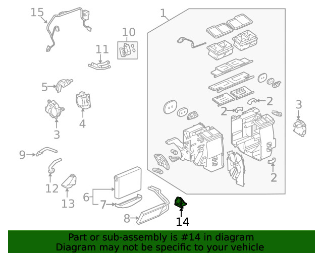 Genuine GM Floor Duct 19129863