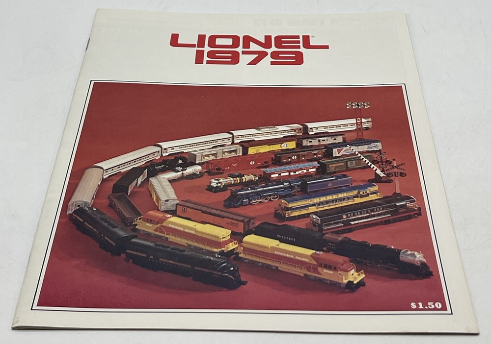 Vintage Lionel Model Trains Catalogs 1979