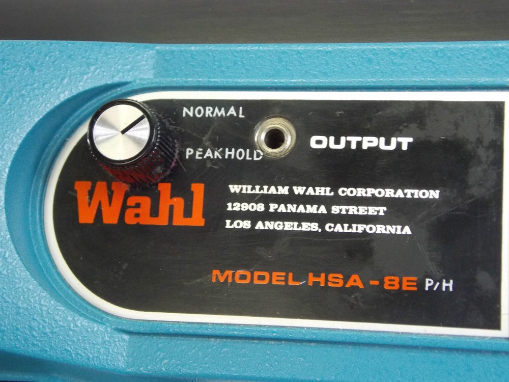 WAHL HEATSPY AUTOMATIC INFRARED THERMOMETER MODEL HSA-8E
