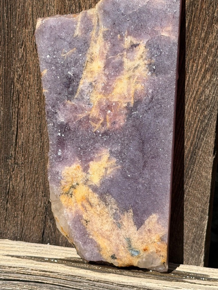 Lepidolite Slab South Dakota
