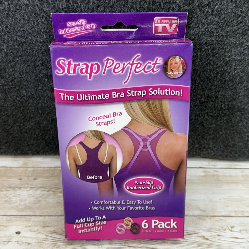 Strap Perfect The Ultimate Bra Strap Solution New In Box