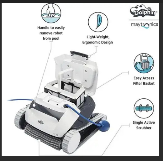 Maytronics E-10 Automatic Robotic Pool Cleaner