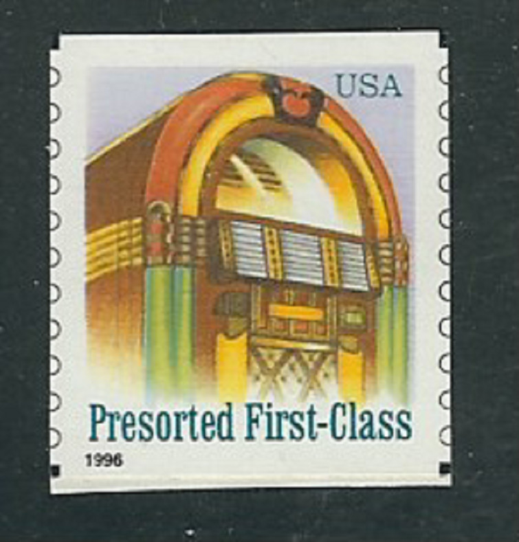 Scott #3132...(25) Cent...Juke Box... 2 Stamps