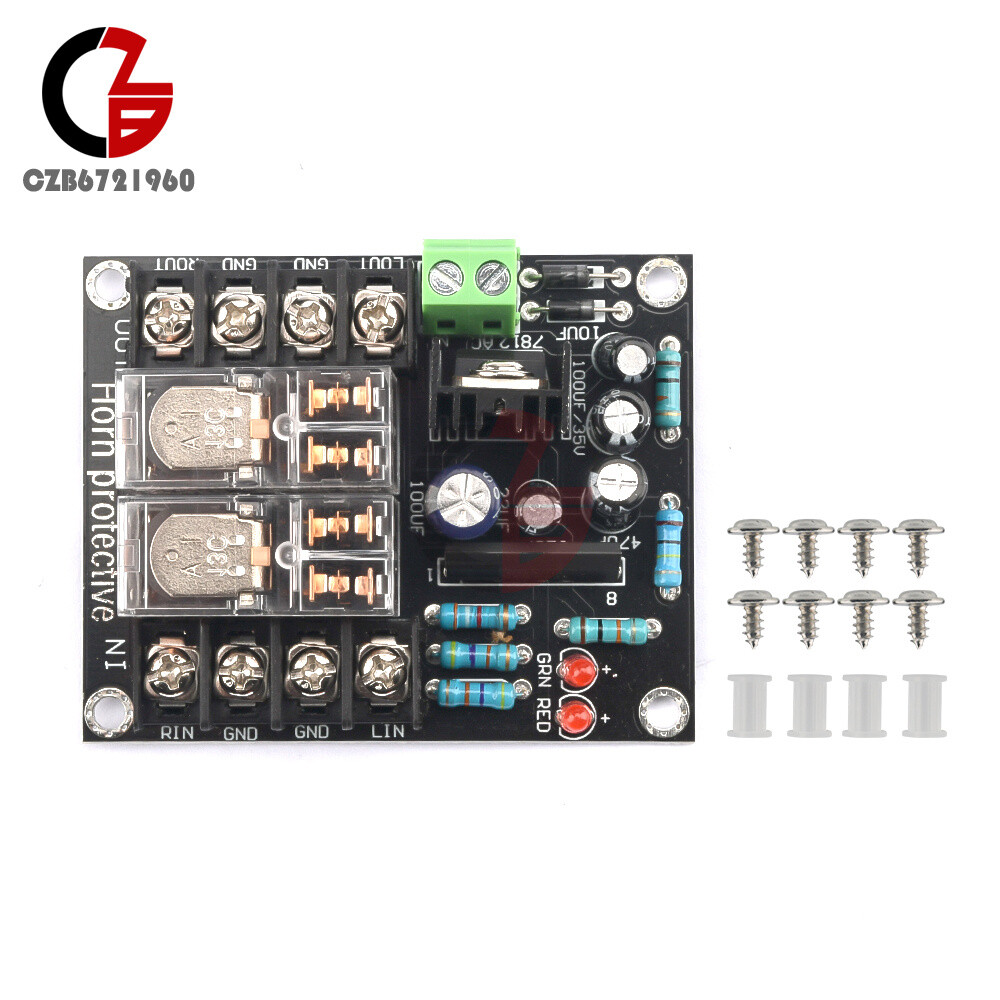 Double Parallel Japan Relay Horn Speaker Protection Board Module UPC1237