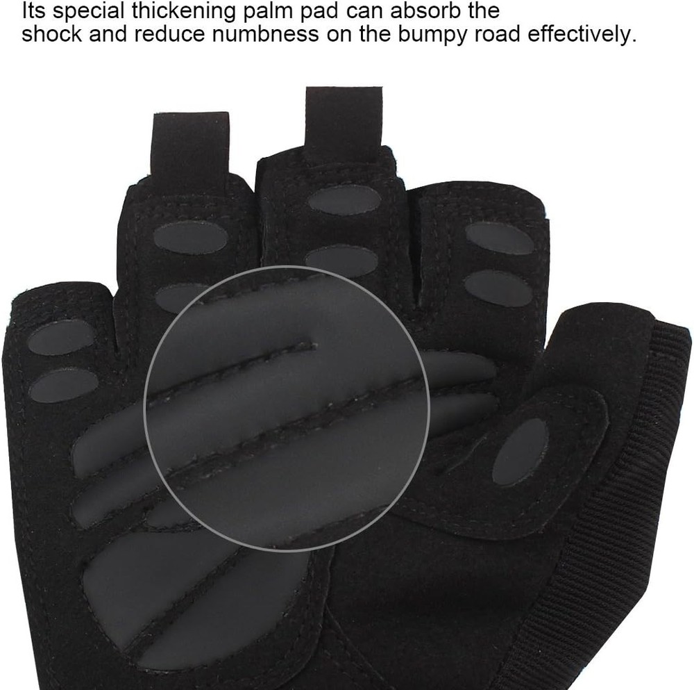 TRIDEER FINGERLESS WORKOUT GLOVES LARGE L NEW