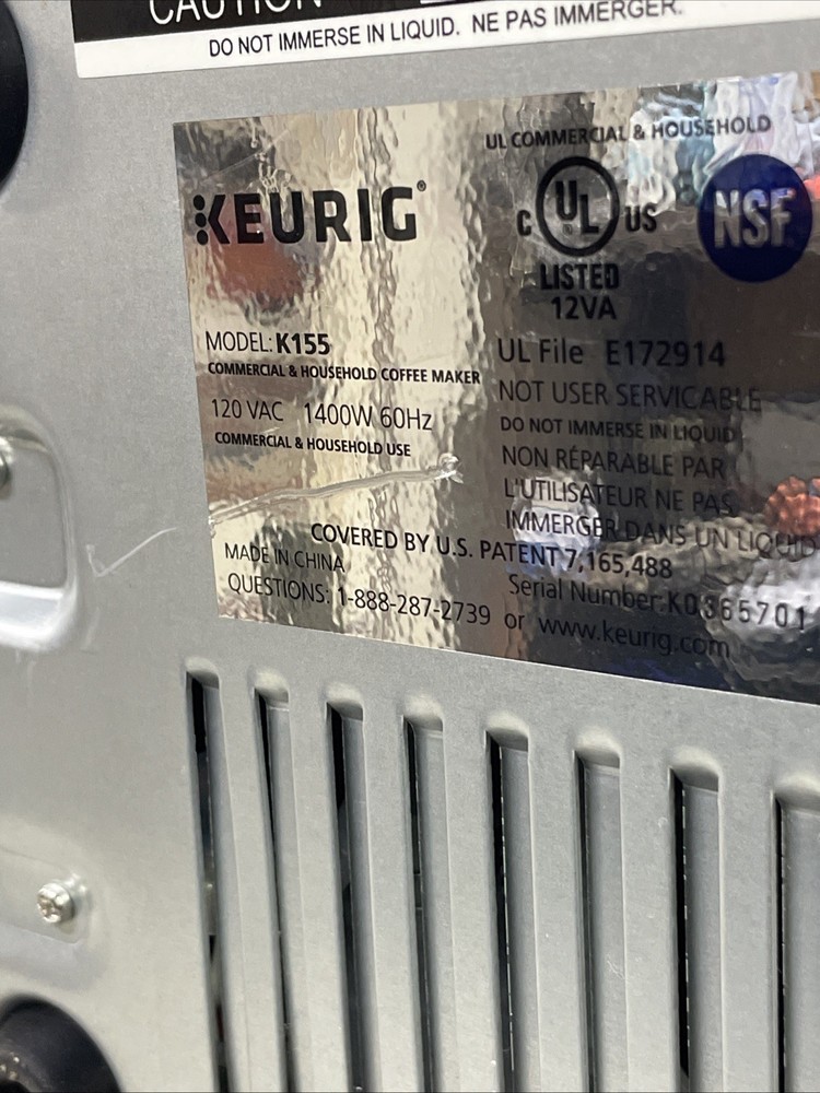 Keurig K155 K-Cup Commercial Brewing System