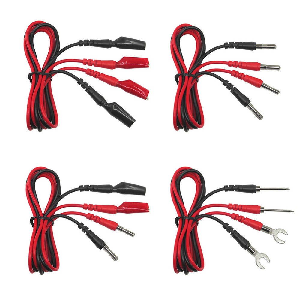16Pcs New Copper Multimeter Test Lead Cable Probes Accessories For Volt Meter