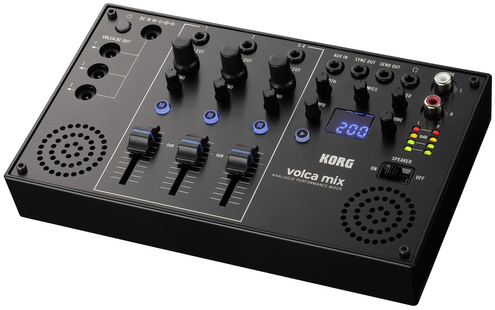 Korg Volca Mix 4-Channel Analog Performance Mixer with Master Chain