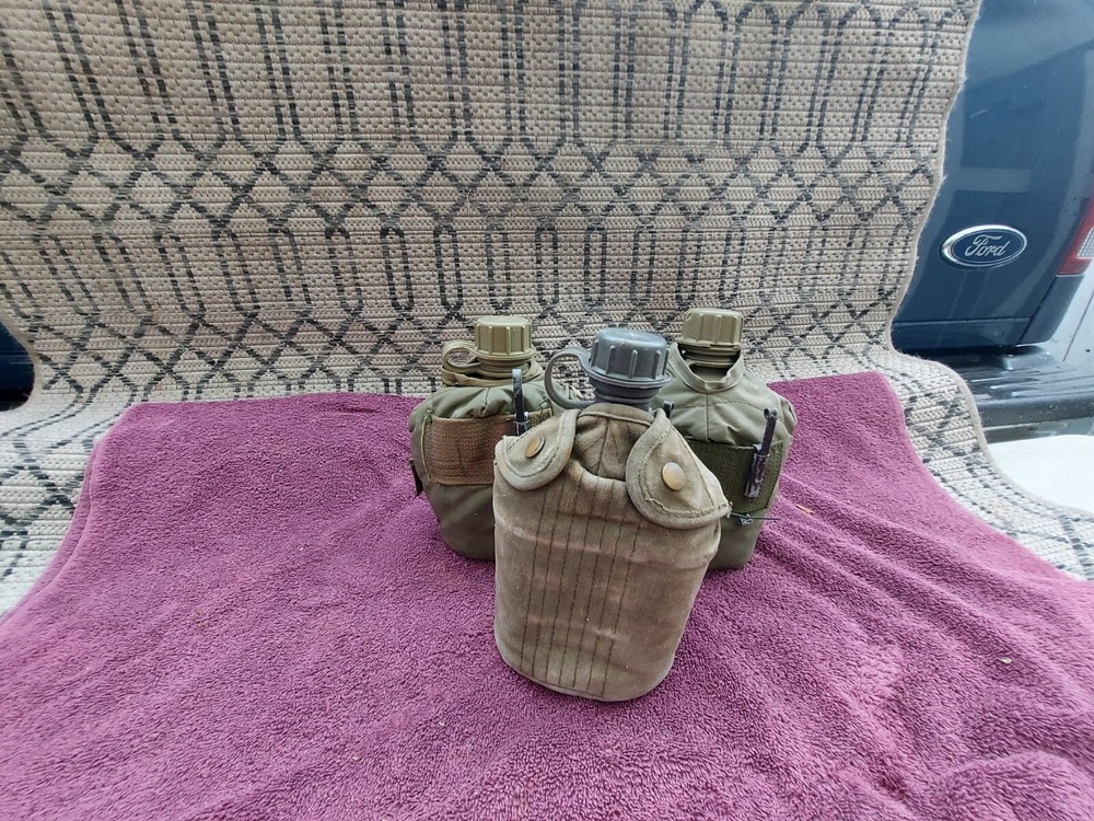 1964 Army Canteen And Cover