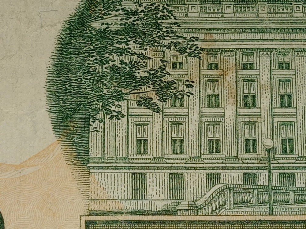 2013 $10 Bill Misaligned Obverse and Reverse Orange Inking Error