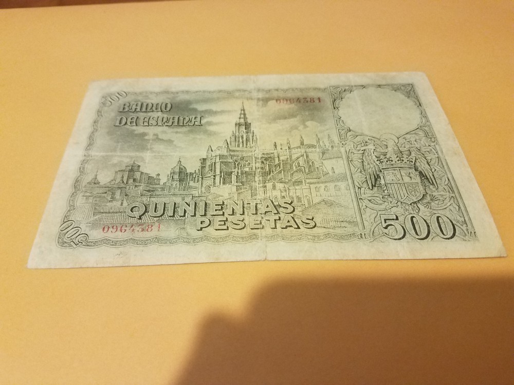 Spain P124a VG/Fine rare