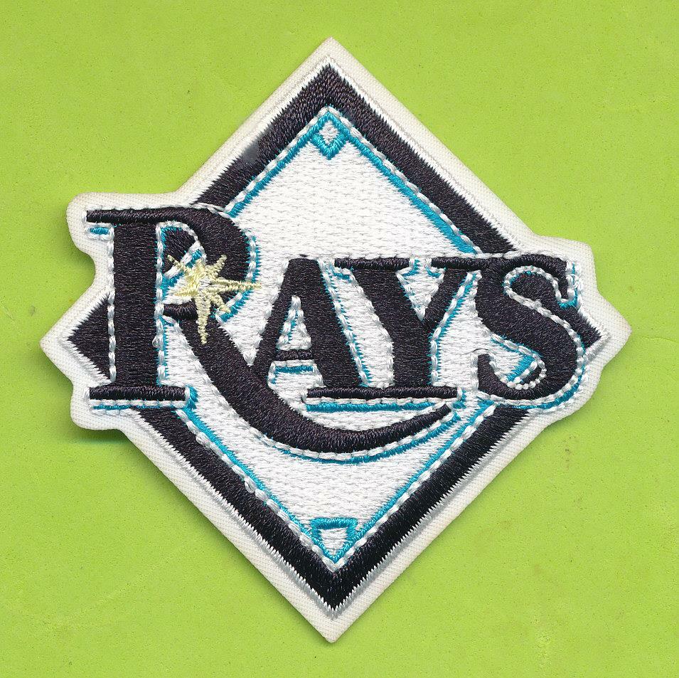 Embroidered Iron On Patch ~ Tampa Bay Rays