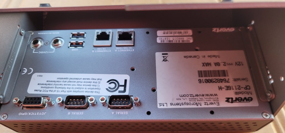 Evertz CP-2116E-H System Control Panel