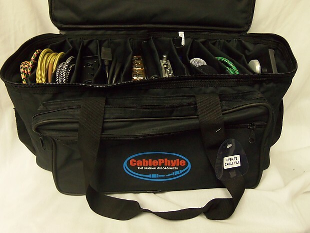 Cablephyle CFB-LTE Cable and Accessory Organizer Gig Bag/Soft Case-