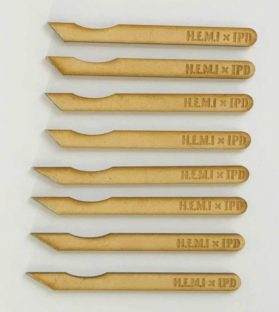 H.E.M.I x IPD Polar File Assorted Hobby Tools (8 PCS.) 0020