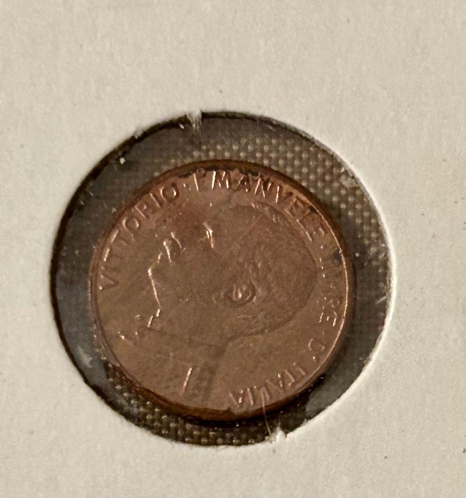 Italy 1909 1 centesimo