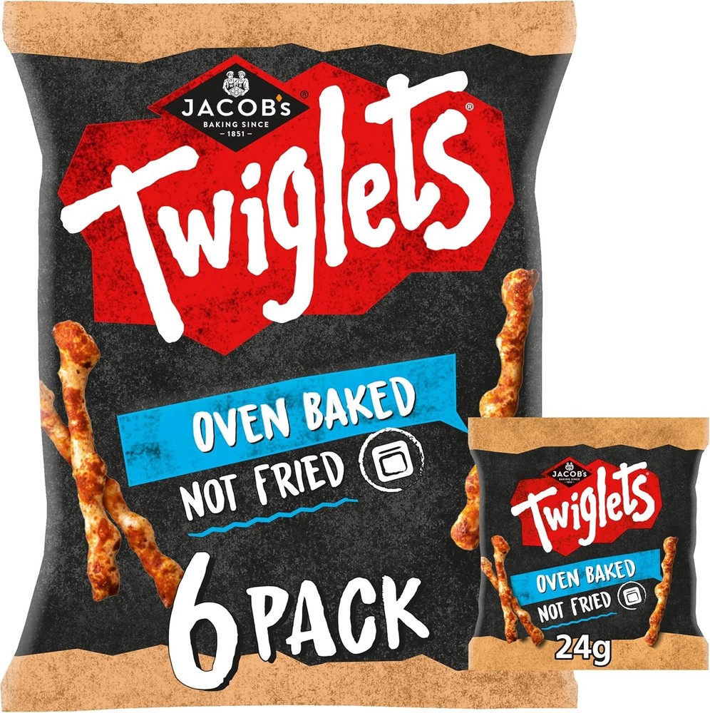 Jacob's Twiglets Original Multipa - 6 Pas of