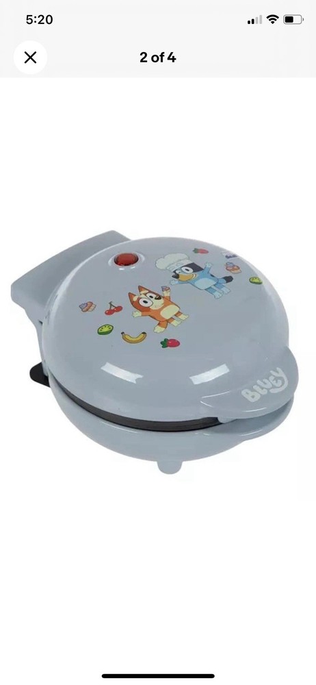 Bluey Mini Waffle Maker new