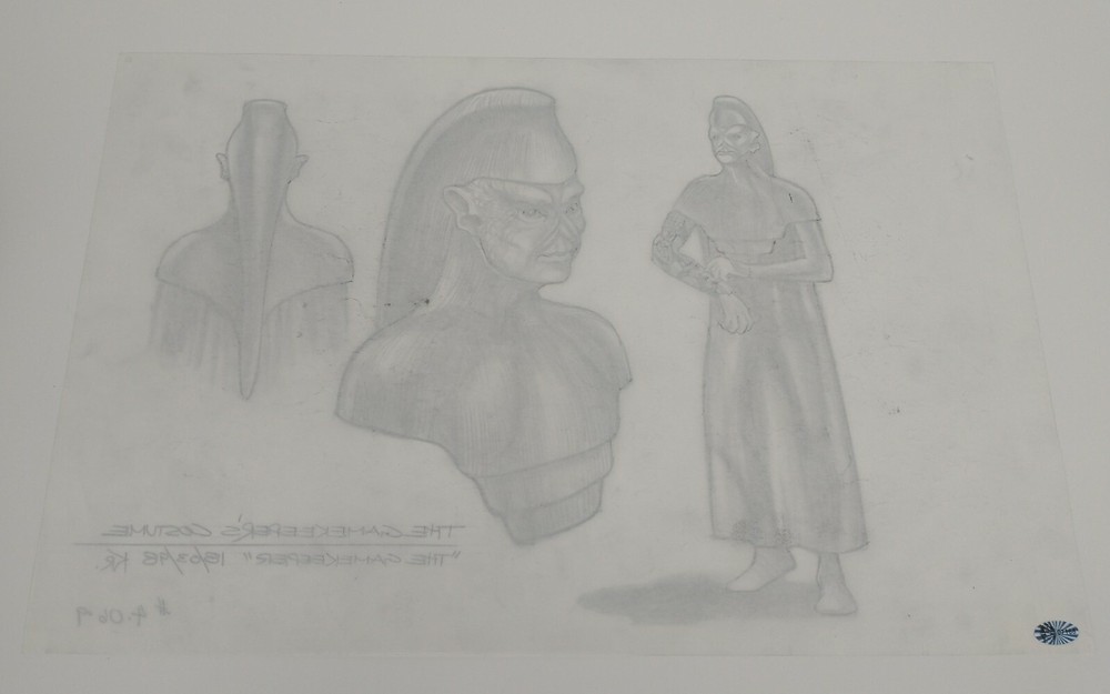 Stargate SG1: Gamekeeper Character Concept Drawing