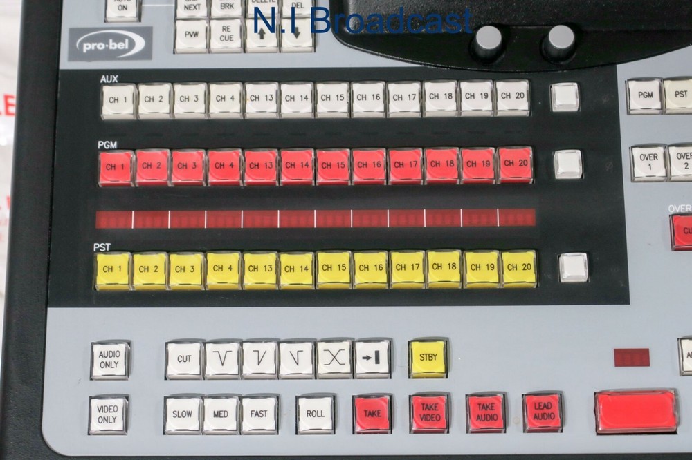 Probel tx410 transmission mixer keyboard panel