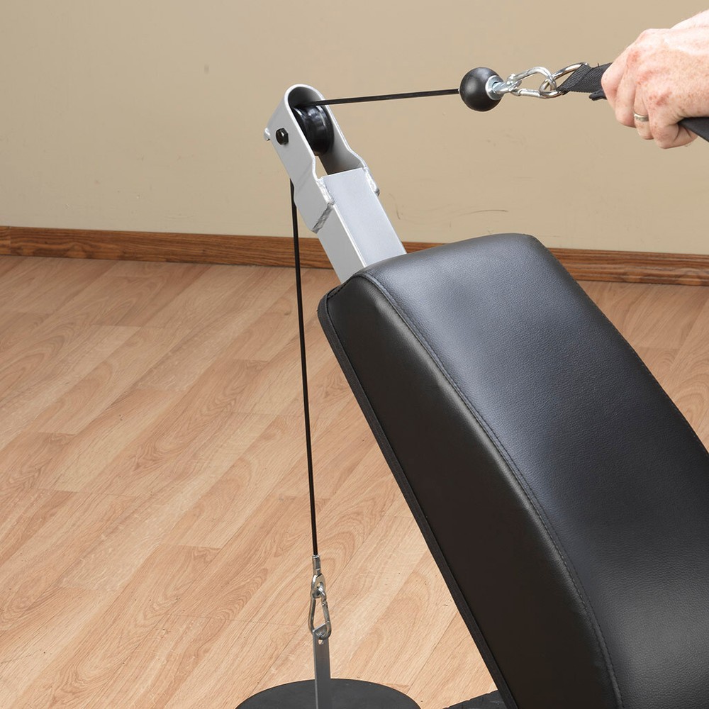 Powerline Plate Load Ab Crunch Bench