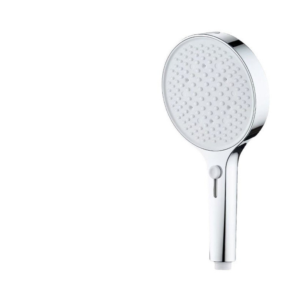 Handheld Shower Head with Air Pressure Boost Four Spray Modes Large Panel