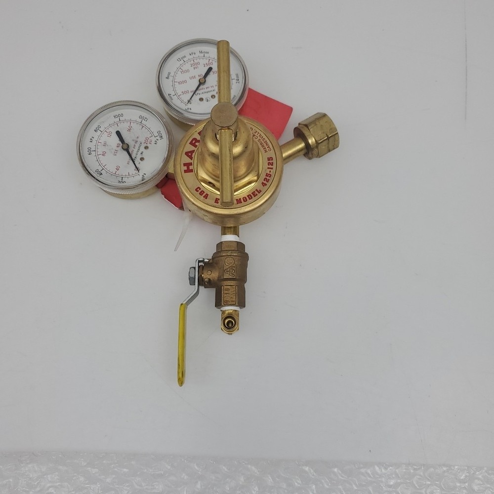 Harris Model 425-125 Oxygen Single Stage Regulator E-4 - EXCELLENT