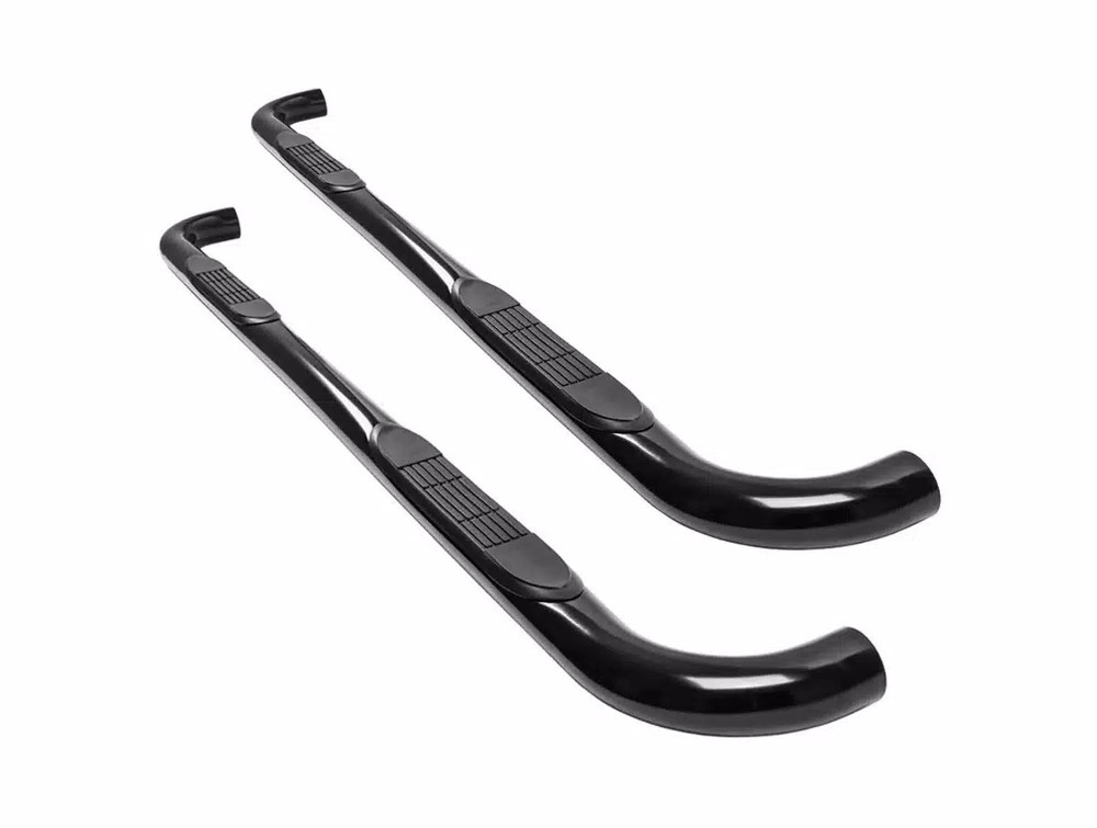 Ionic 3" Black Nerf Bars Fit 2004-2010 Dodge Durango | 07-10 Chrysler Aspen