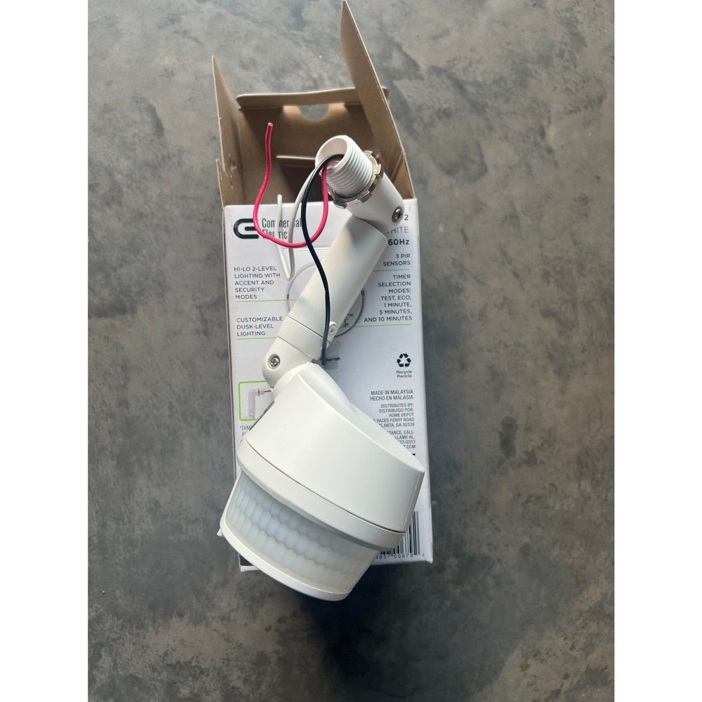 Defiant 270 Degree Replacement Motion Sensor Light Control - White 1002315002