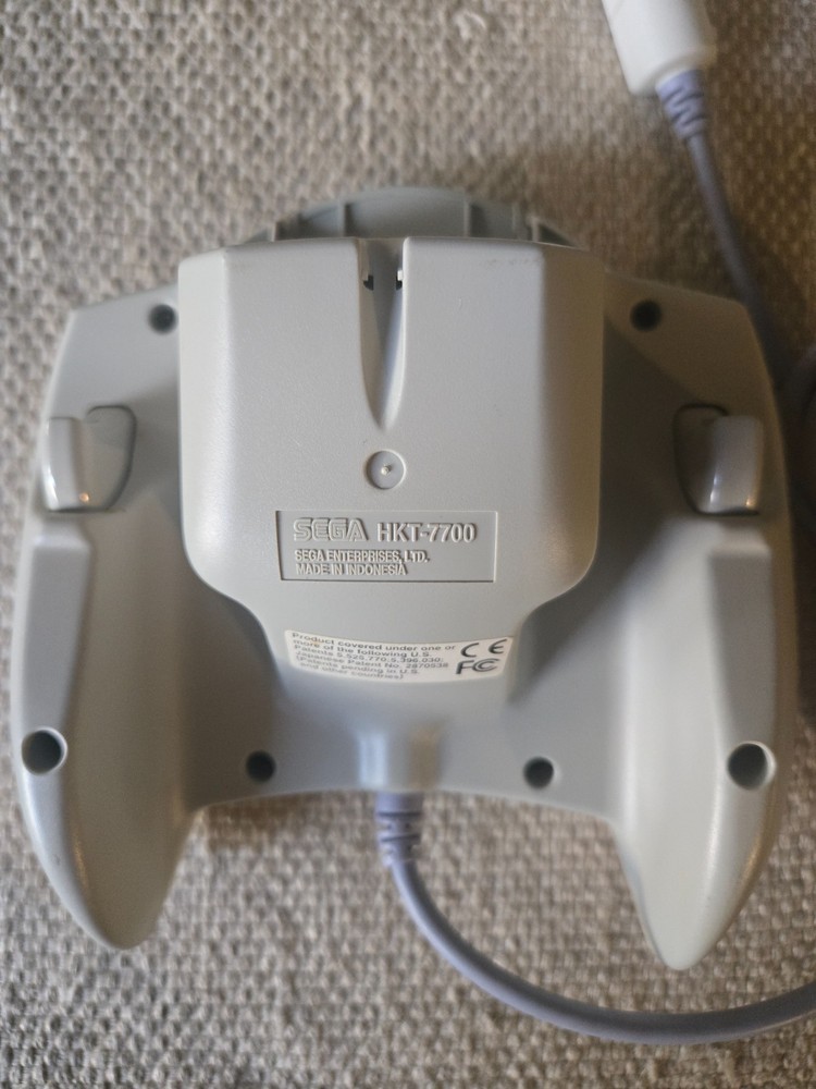 Official OEM Sega Dreamcast White Controller -FULLY TESTED-