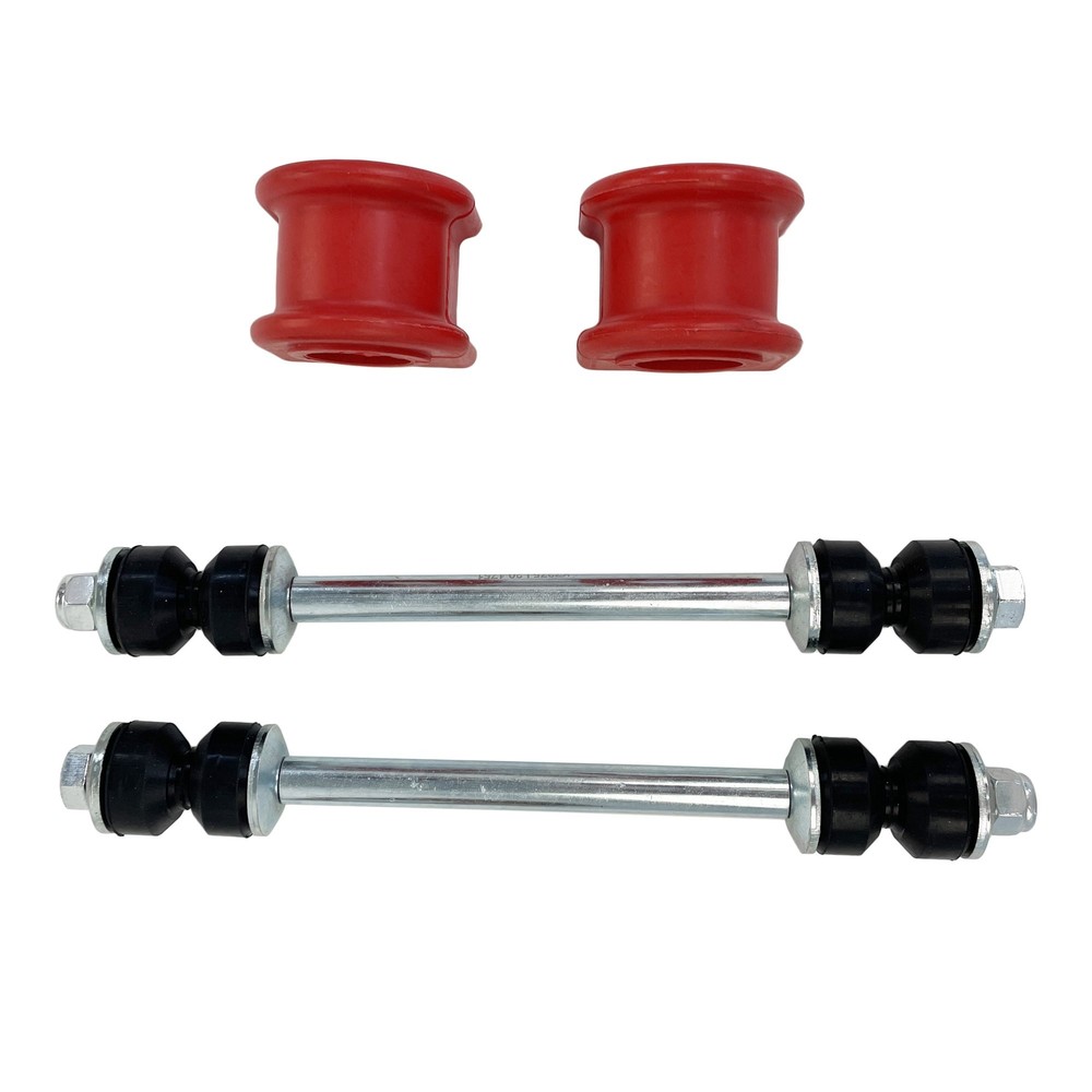 4PCS Front Suspension Stabilizer Links & Bar Bushing Kit For 98-11 Ford Ranger