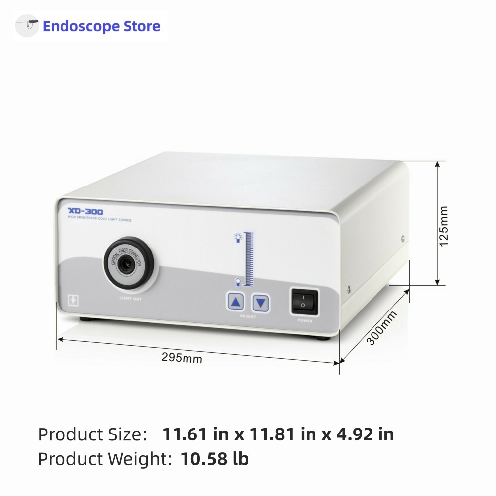 Medical Surgical Xenon 250W Endoscope Cold Light Source Adjustable Customized