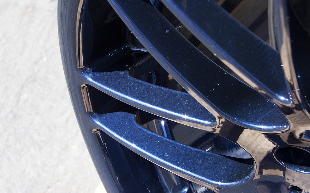 High Gloss Metallic MIDNIGHT BLUE powder coating, 1Lb/450g