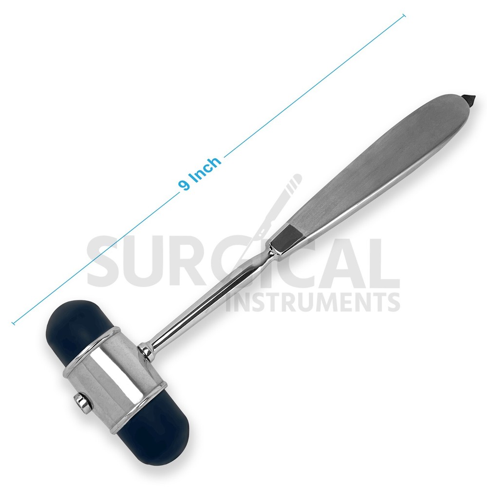DEJERINE Percussion Hammer 9" with Needle Diagnostic Instruments
